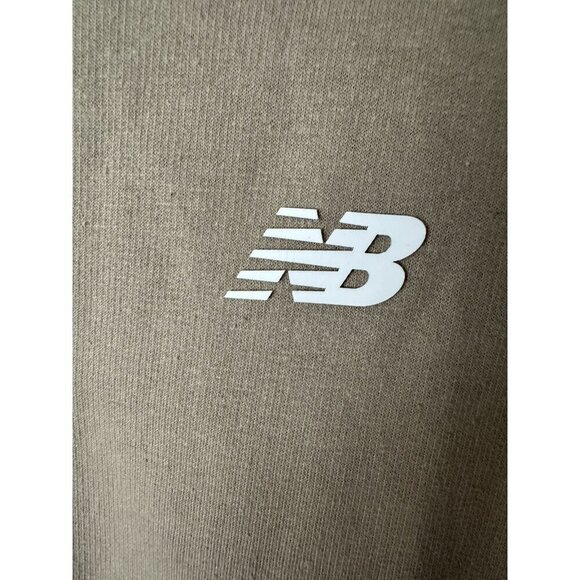 New Balance Boys Fleece Bomber Jacket, Size XL 18 / 20 Tan Black, New With Tags - Picture 6 of 9